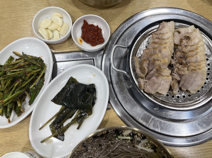  오남리 보쌈 막국수 냠