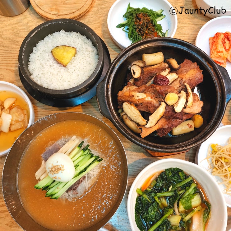 마포 공덕역 서울 함흥냉면 갈비찜 맛집 아소정, 경의선숲길 맛집 한식당