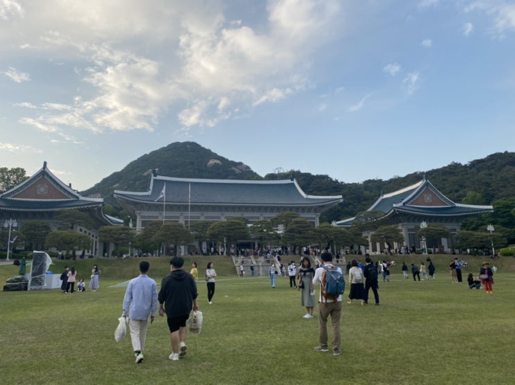  청와대 관람 첫날 예약 당첨 입장 방문 후기