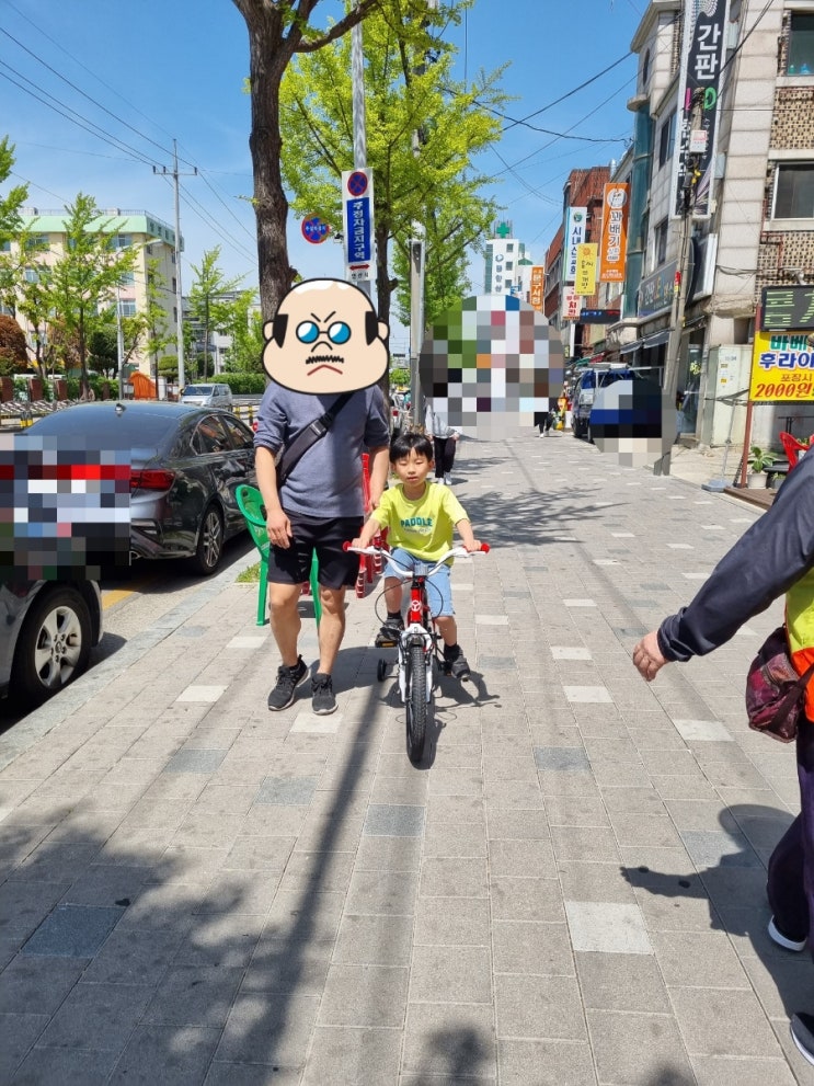  어린이날 선물 아이들 첫 자전거