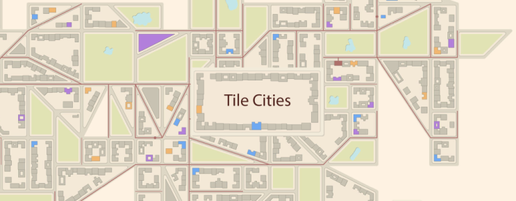 미니멀 퍼즐 도시 건설 게임 타일 시티즈 Tile Cities