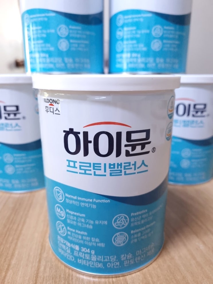  일동 후디스 하이뮨 6통 프로틴 밸런스로 부족한 단백질 보충하기_내돈내산