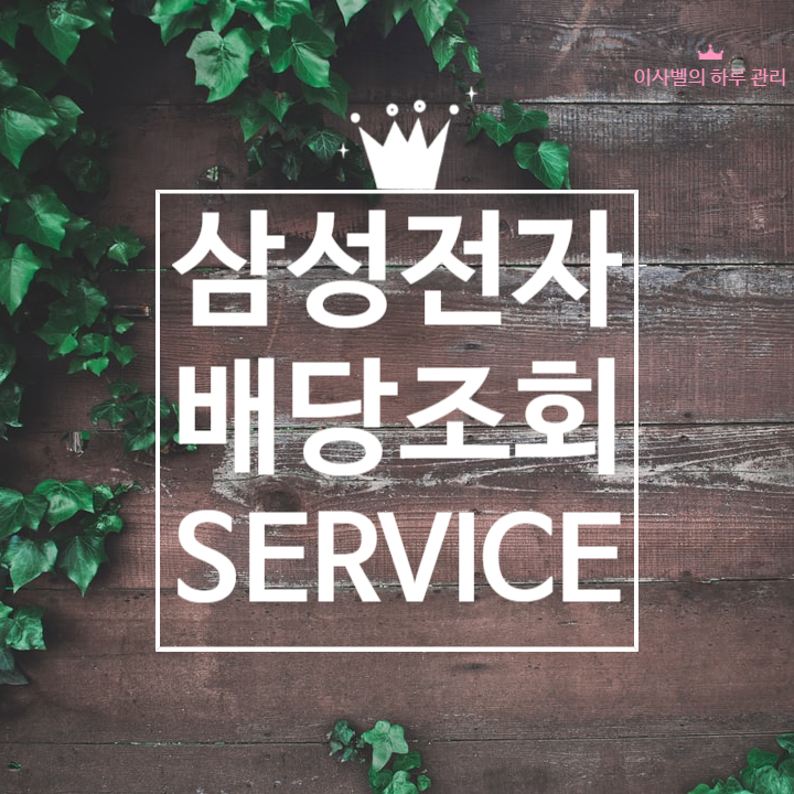22년 1분기 삼성전자 배당 조회 서비스와 지급일 알아보기 22년 1분기 삼성전자 배당 조회 서비스와 지급일 알아보기