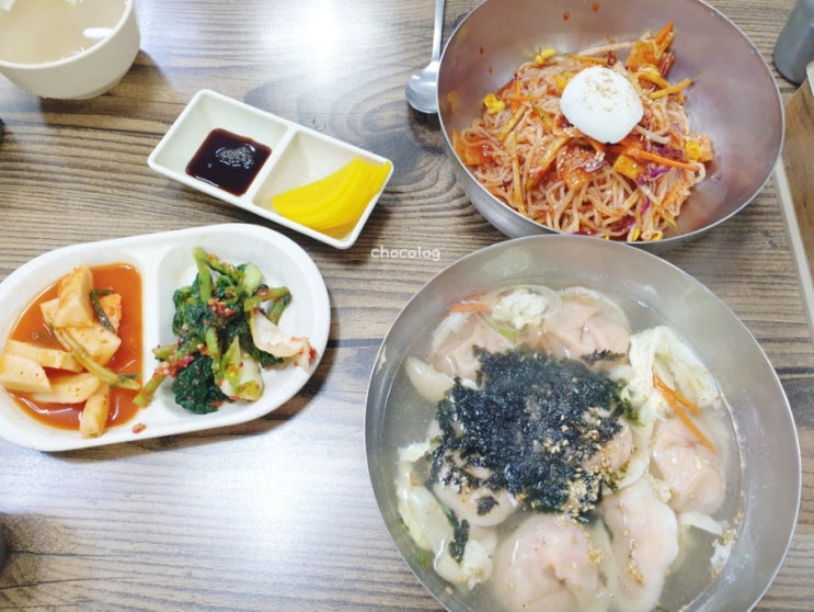  시장구경>>으뜸만두 분식투어에서 달보드레 카페서 카페인충전