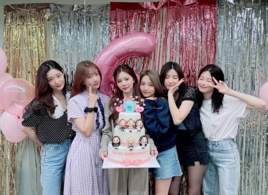 걸그룹 다이아 정채연 포함 완전체 해체 8월활동 마지막 7년 징크스
