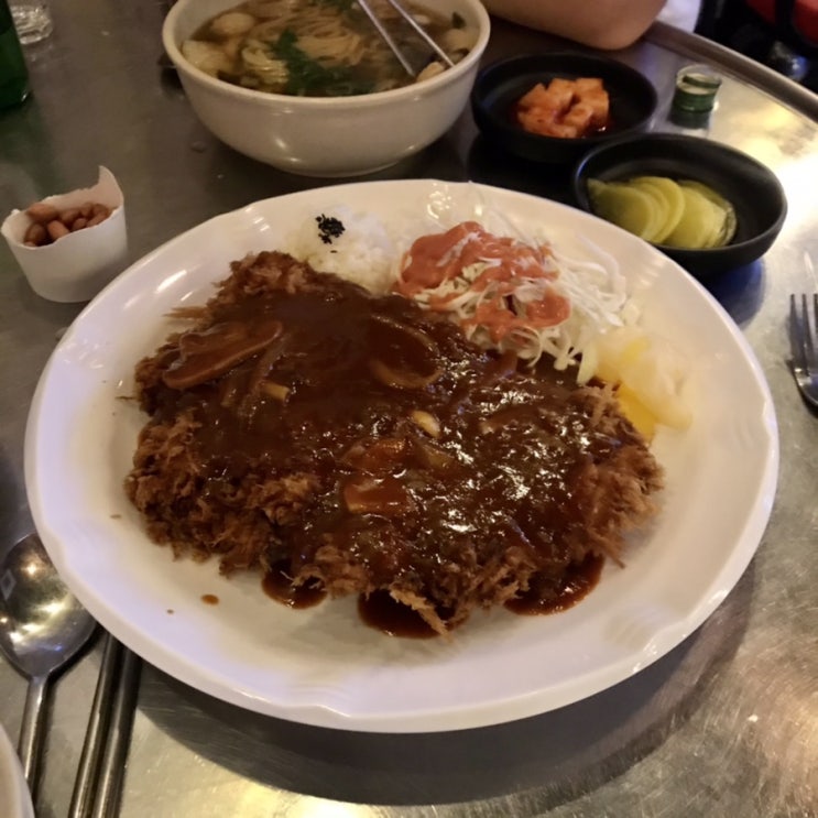 매운맛우동과 매운돈까스의 안주궁합은? 신부동 한신우동 / 천안식후감