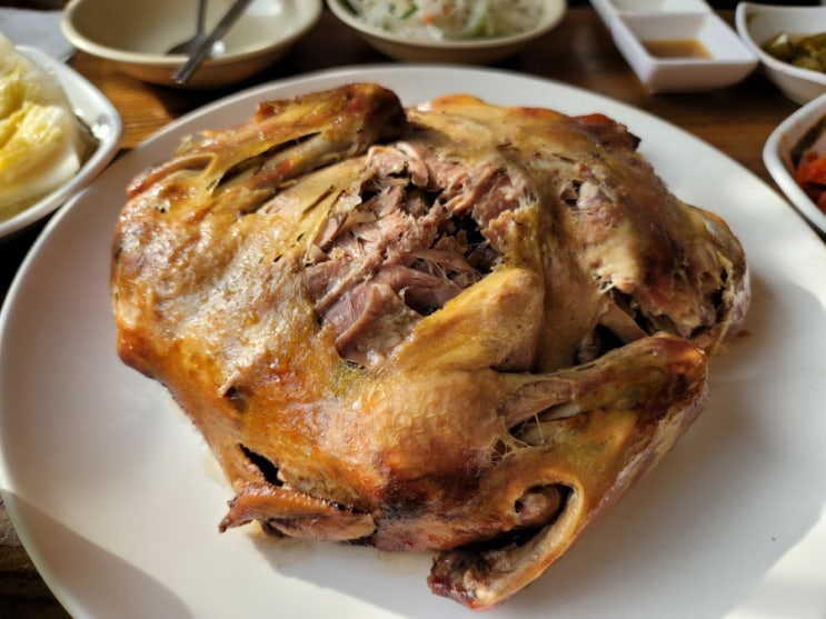  양주 애견동반식당 다래골, 프라이빗한 방갈로에서 먹는 오리고기