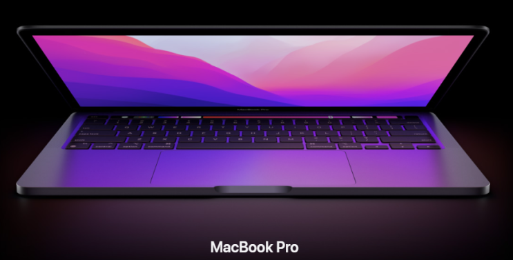  MacBook Pro 13 from the world's largest orchard(세계 최대 과수원의 애플 맥북 프로 13)