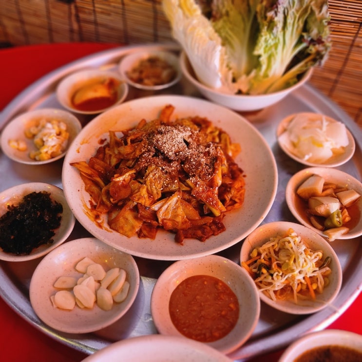  [등촌역 맛집] 밥이면 밥! 술이면 술! 목동깨비시장 직화낙지볶음,보쌈정식《오봉집》