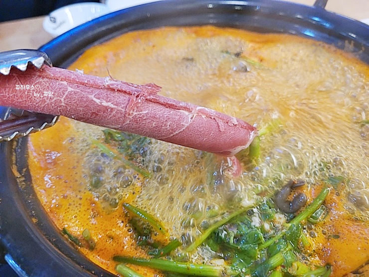  평택비전동맛집 입맛을 사로잡는 등촌샤브칼국수