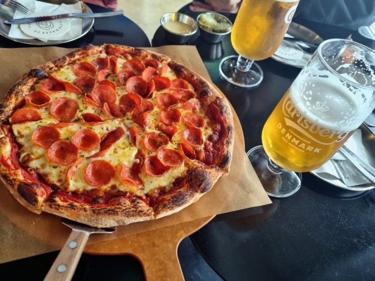  강릉 맛집 안목 해변 날씨 좋은 날 피자 맥주로 힐링하기 피앤비코