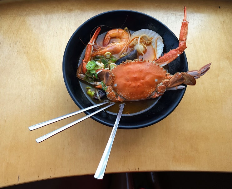  [리뷰 볼래 내돈내산] 제주도맛집 바다보는날 해물라면
