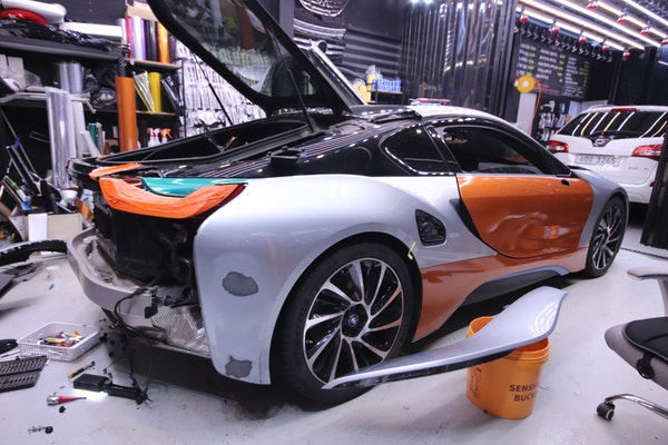 대구시 북구 / 랩핑 / BMW / i8
