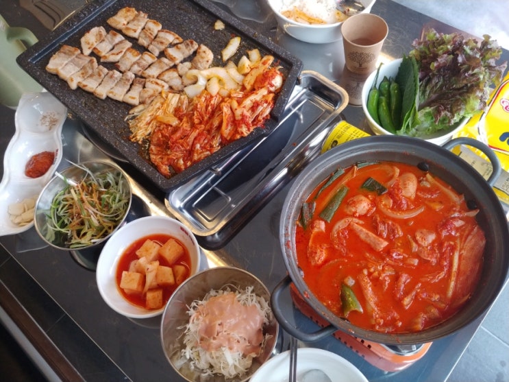 김포구래역맛집 구래동 삼겹살 경아식당 다녀왔어요