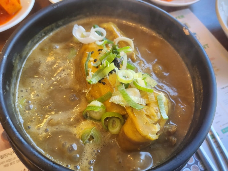  국물이 끝내주는 일산맛집 백세삼계탕
