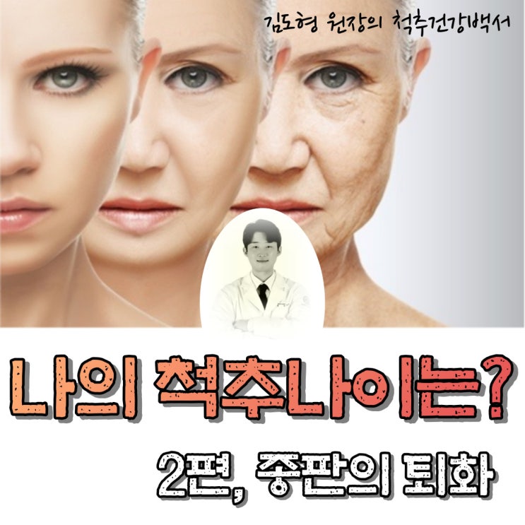  내 척추의 나이는 몇살일까요? 2편 <종판의 퇴행성 변화 >