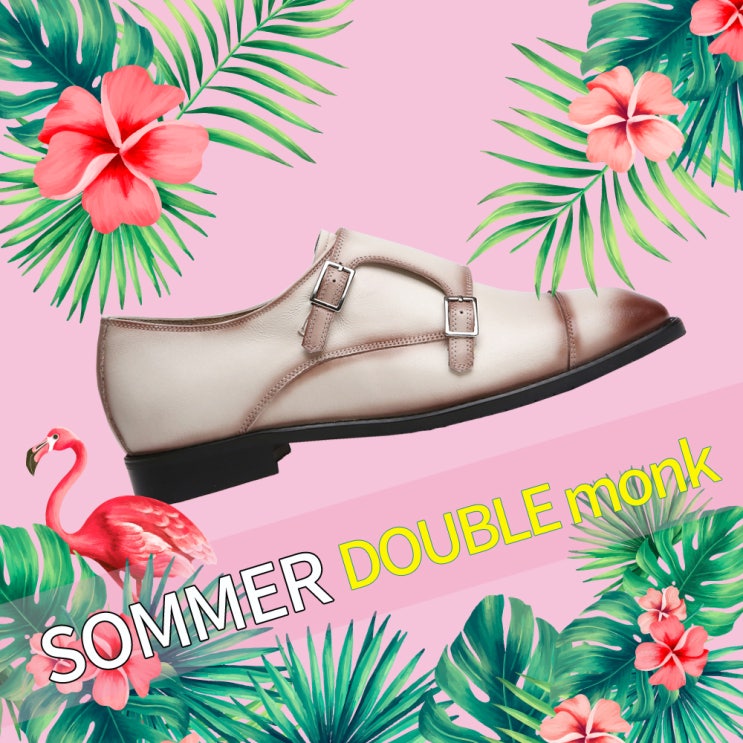 sommer(단지) 더블몽크 를 만들었을 뿐인데! 멋스러운 여성 더블몽크가 완성됬어요:)