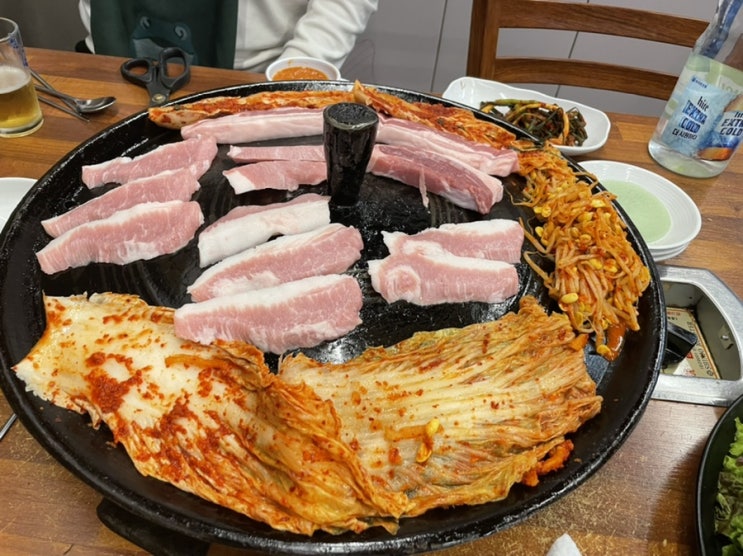  청라 맛집 솥뚜껑 삼겹살 맛집 <뚜껑>