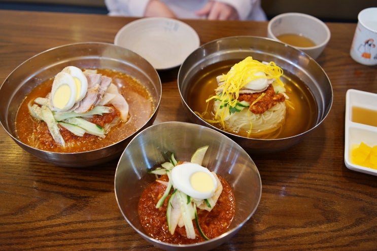  해운대밀면맛집 가온밀면 맛있어요, 해운대해수욕장 맛집!