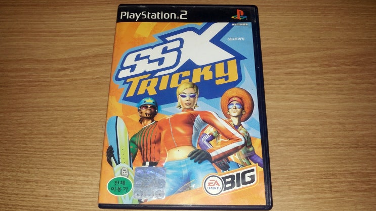  164.SSX 트리키(한국판)[SSX Tricky] - PS2