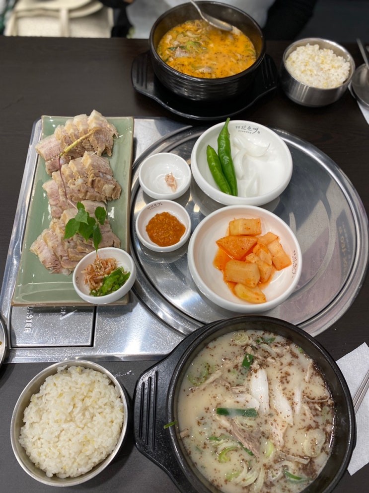 [분당 야탑역맛집] 잡내없는순대국, 꿀꿀진순대국 야탑점