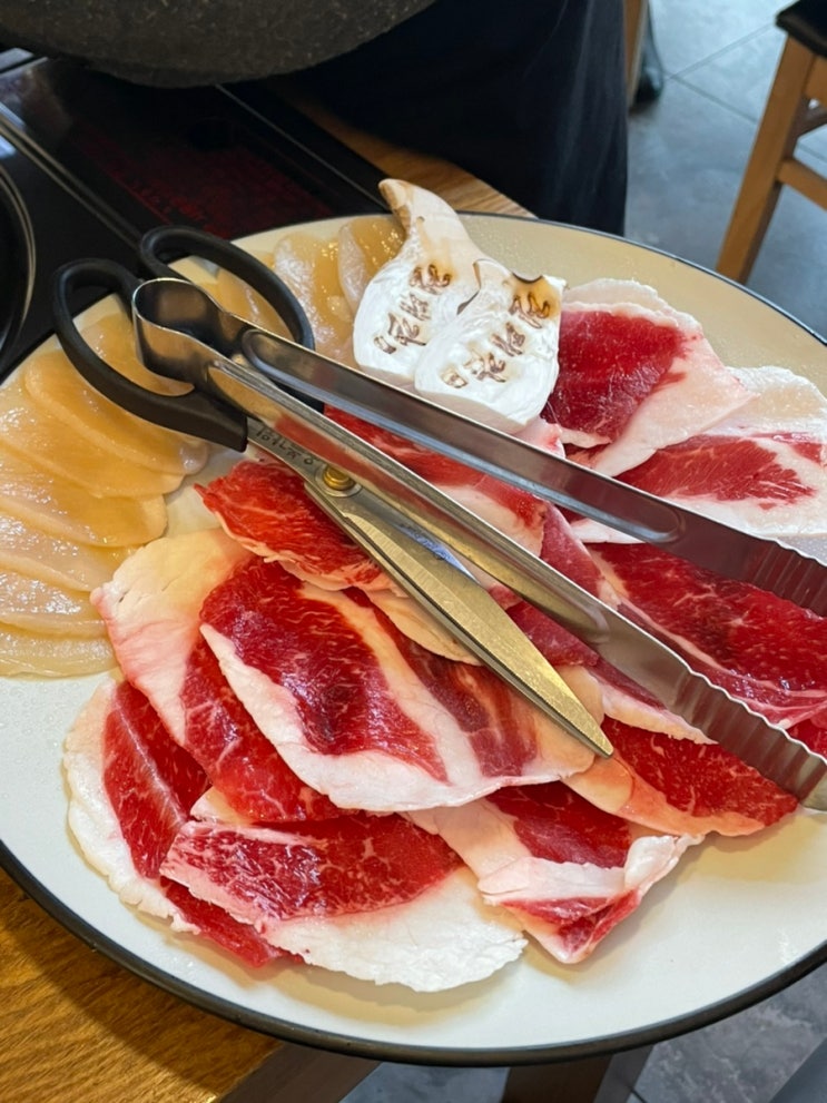  <진대감 분당점>한우차돌삼합 정자동 맛집 추천 (메뉴, 주차)