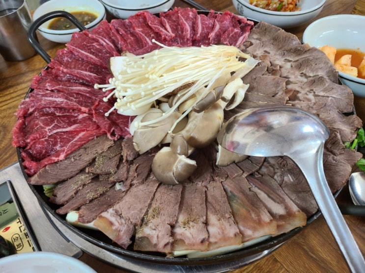  [대전 유성구] 한우곰탕 수육전골, 볶음밥 힐링푸드