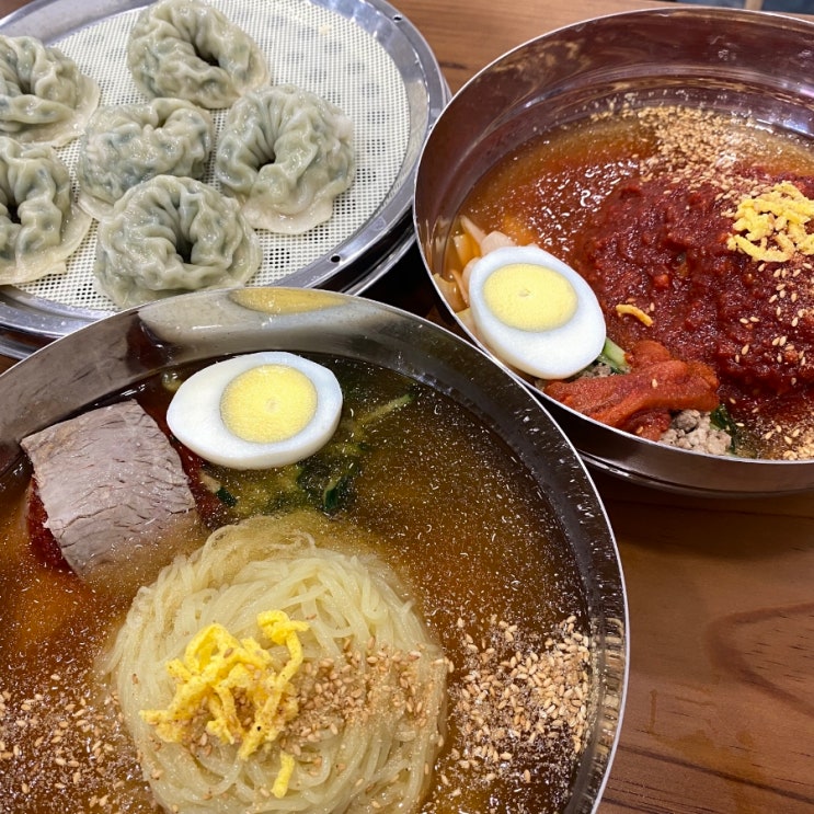 [울산]울산 동구 맛집/푸짐하고 시원한 밀면 맛집! 전하동 맛집 최가정!