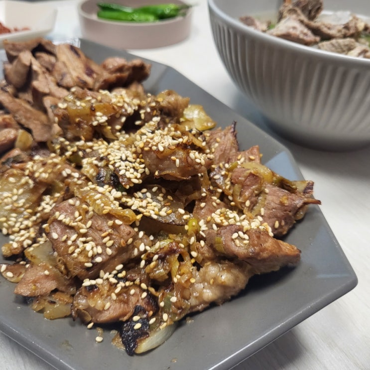  돼지고기특수부위 소고기 부럽지 않은 꼬들살