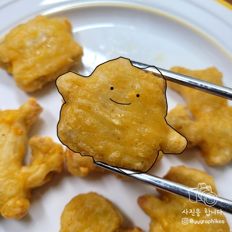  [냉동식품] 하림 - 포켓몬 치즈너겟 [카드 스티커]