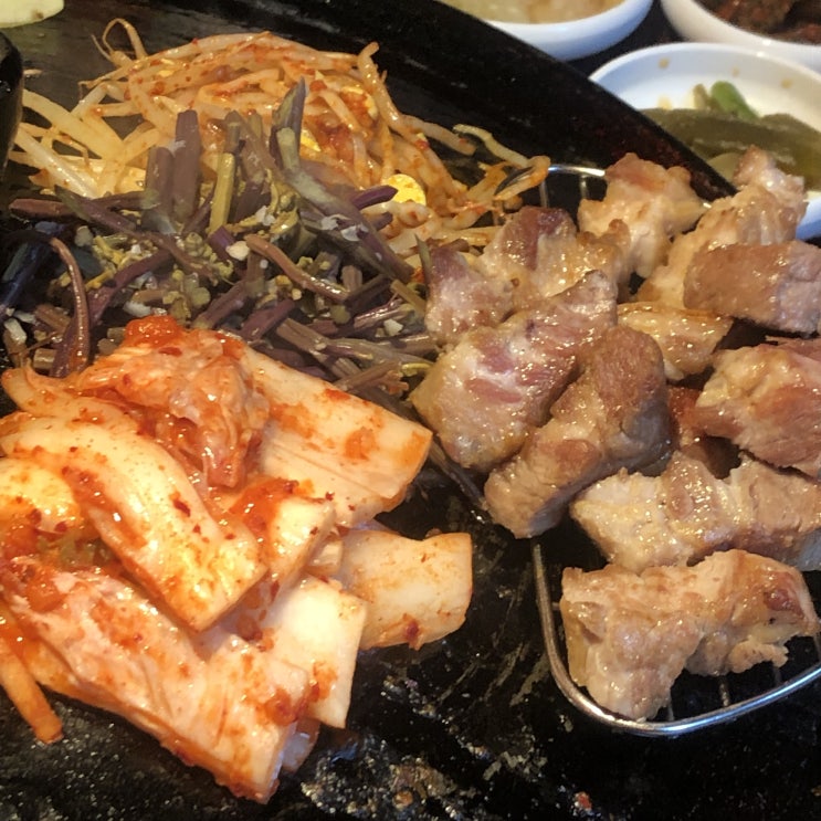 [대구/교동] 솥뚜껑 삽겹살 찐 맛집, 만재네