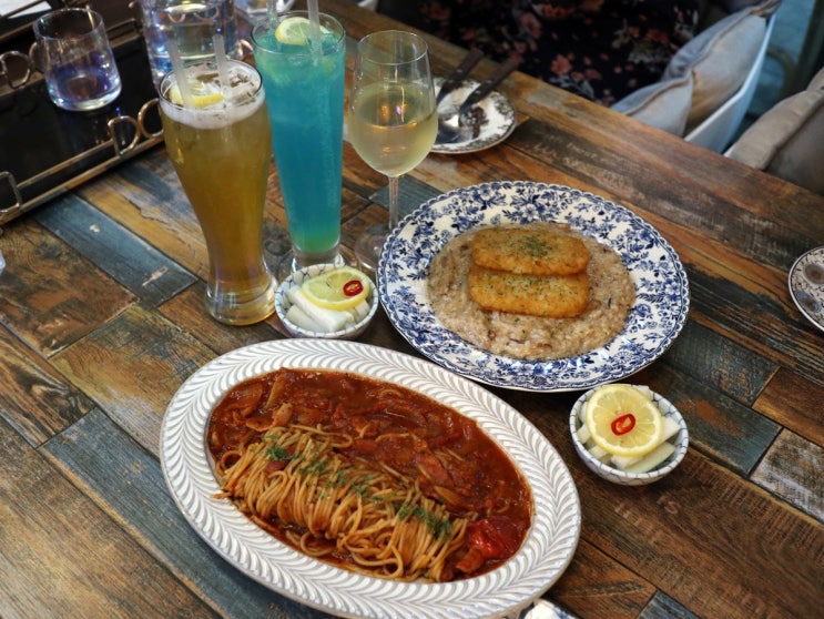  송도파스타 인천대입구역맛집 나그리고너 존맛탱 킹정