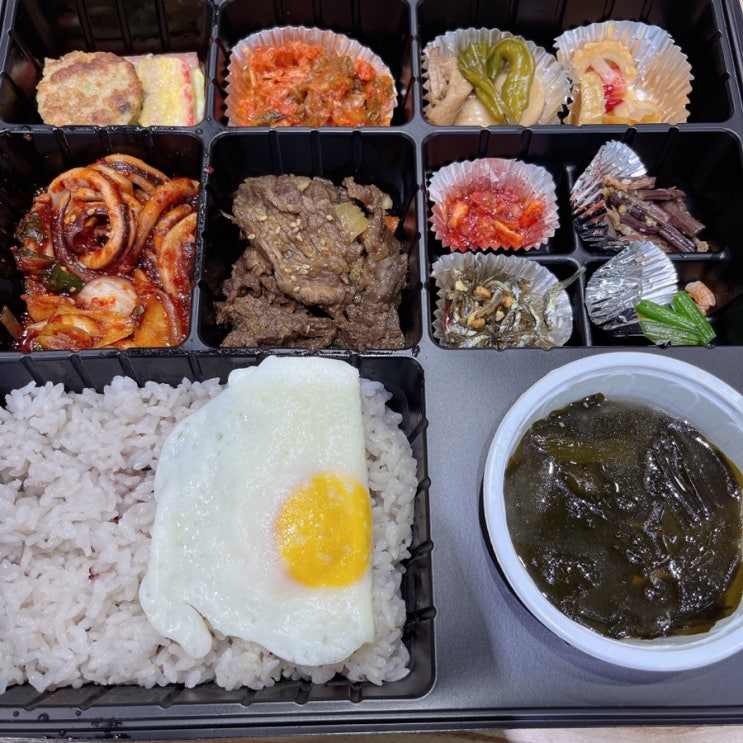  [대전 도시락] 또 만나고 싶은 맛 대전도시락 살구나무집 도시락