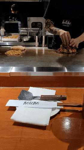  [핫쵸] 오코노미야끼 야끼소바 가로수길 맛집