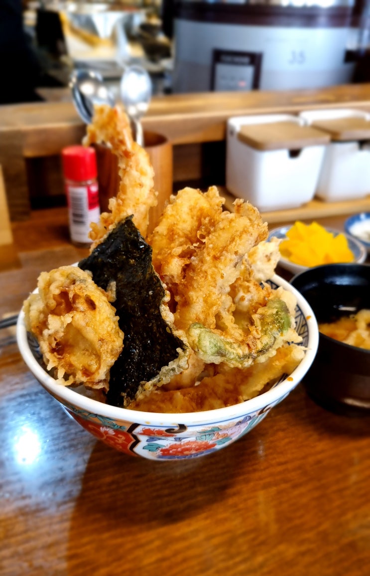  [군자 맛집] 오키나와 어디쯤에선가 먹어본거 같은 텐동 맛집 텐동한