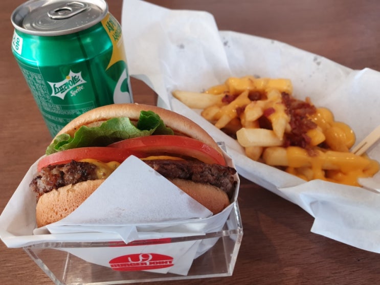  내돈내산)공주수제버거집 유구 유나인버거조인트