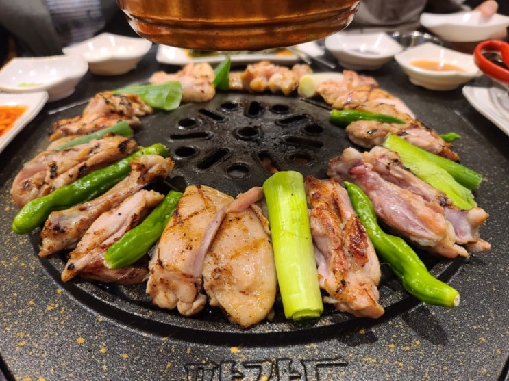  [이수역] 가족 외식 메뉴 추천 구워 먹는 숯불 닭갈비 팔각도