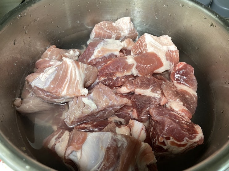 인스턴트팟으로 김치갈비찜 만들기