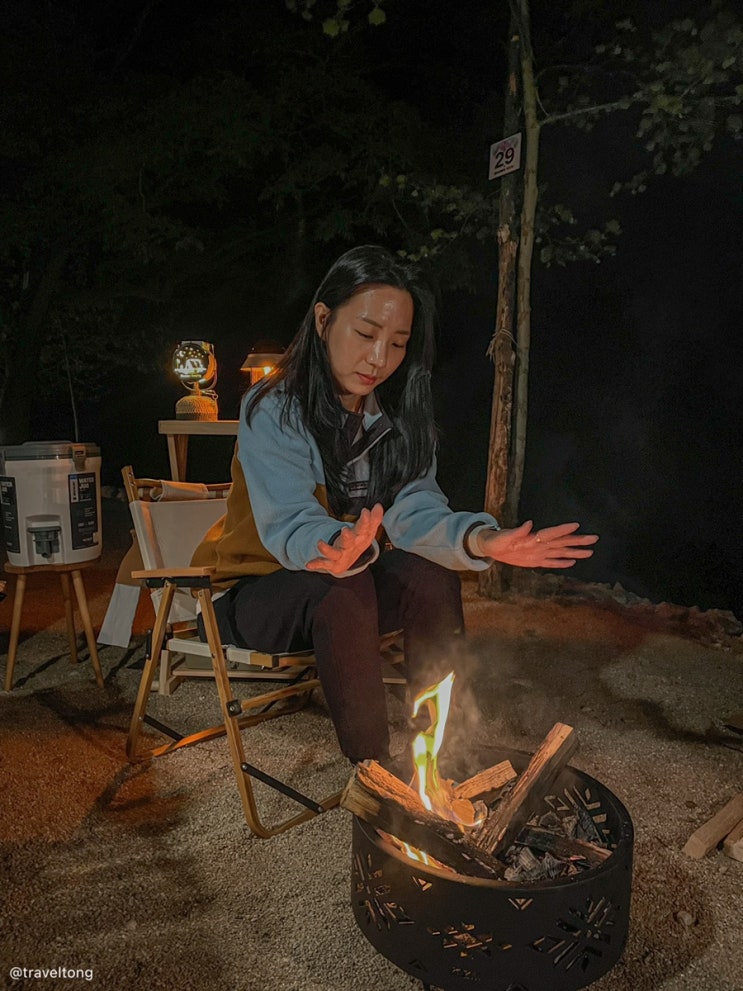  [캠핑용품 리뷰] 화력 좋은 감성 화로대, 카즈미 써클 딜라이트 MX