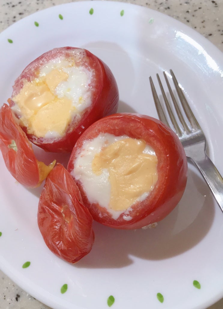  [초간단 요리] 토마토 에그 슬럿