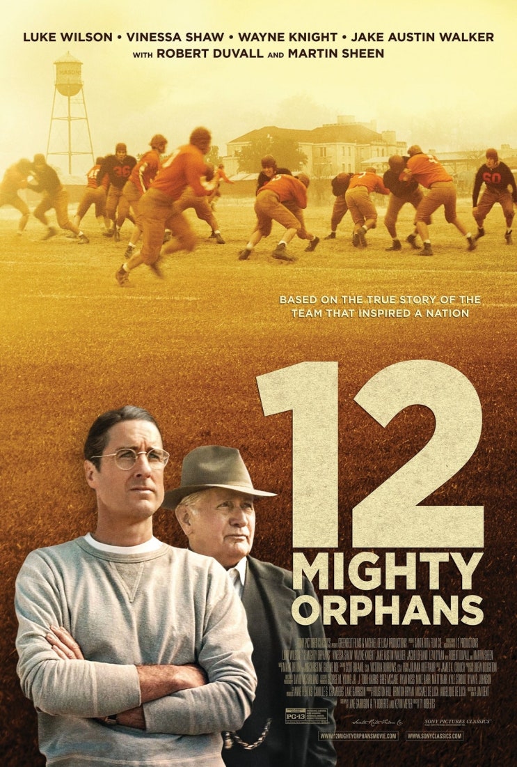  넷플릭스, 감동 있는 풋볼 이야기, 영화 '맨발의 승리(12 Mighty Orphans)', 미국, 2021