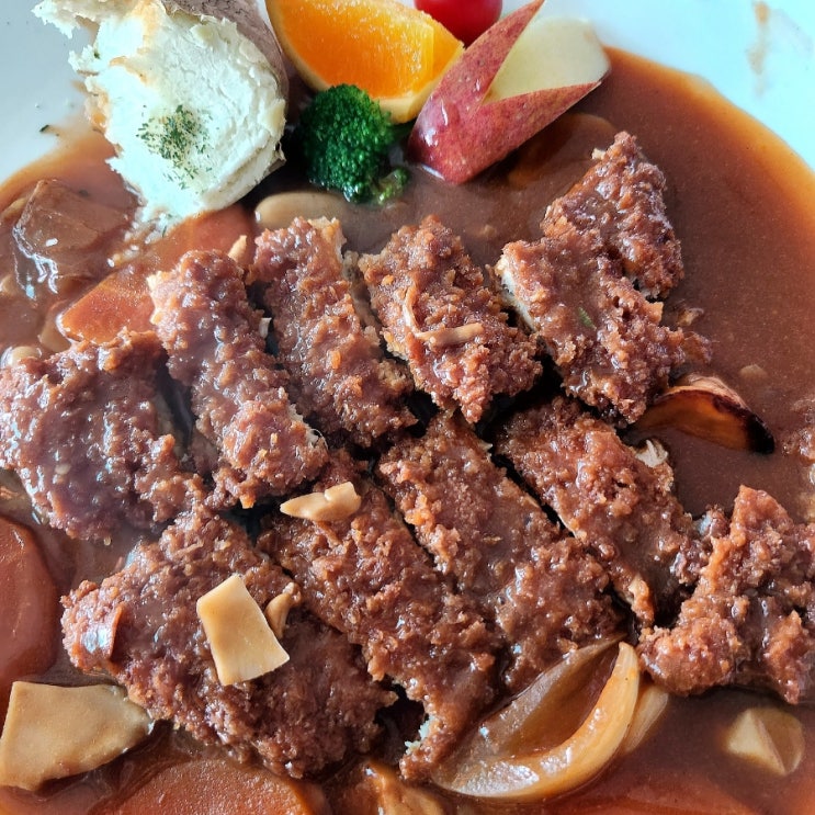  만족스러웠던 사천 돈까스 맛집 일마레