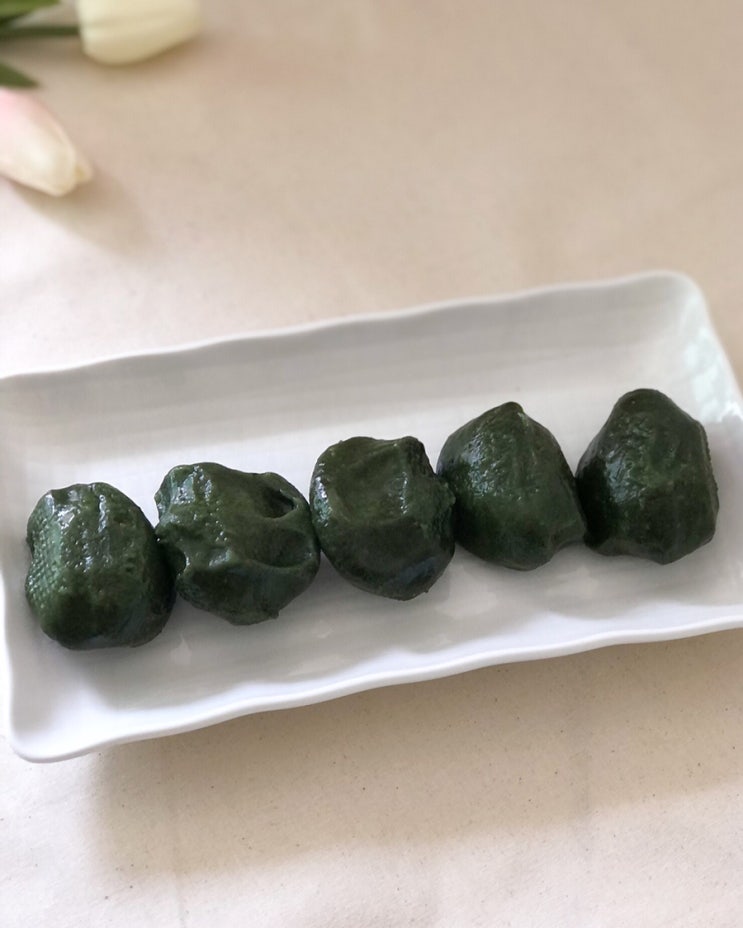  [장수록 모시떡] 택배떡 달지 않고 쫄깃한 동부송편 솔직후기!