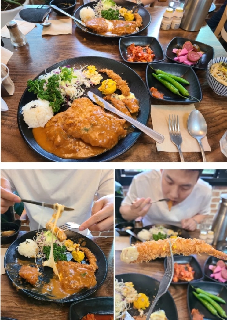  추억 돋는 맛있는 돈가스! 서귀포 강정동 귤밭사이로수제돈가스