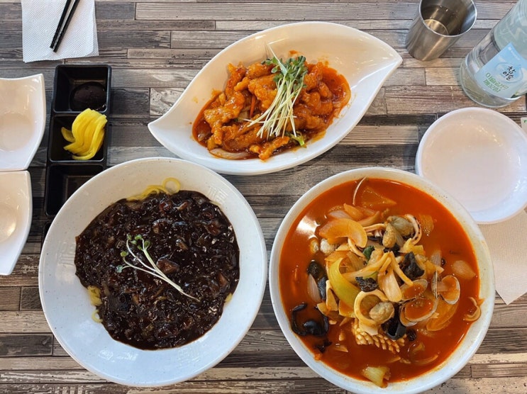  [일동/맛집]중식이 먹고싶을 때! 상록수 중식 맛집 '장백산'