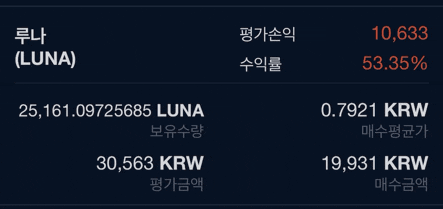 루나(LUNA) 사태 간접 체험기 25억→2만 원