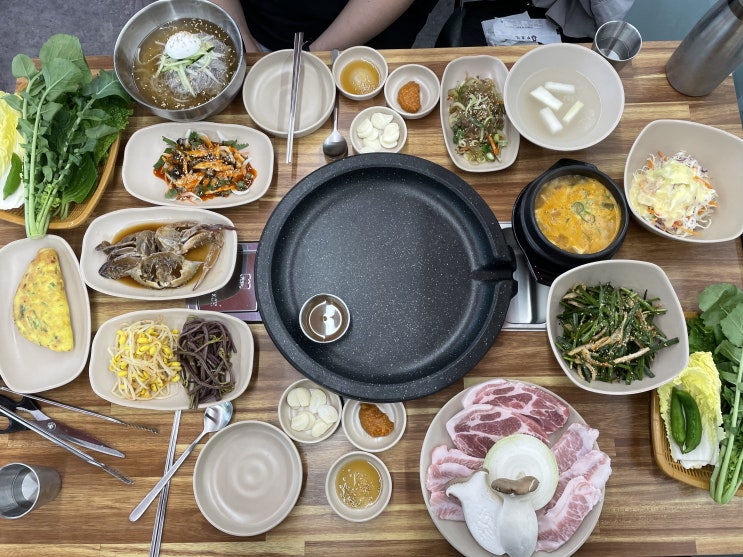  [광주 광산구 맛집] 푸짐한 식당, 신창동 삼겹살 맛집 정지현의부춘정