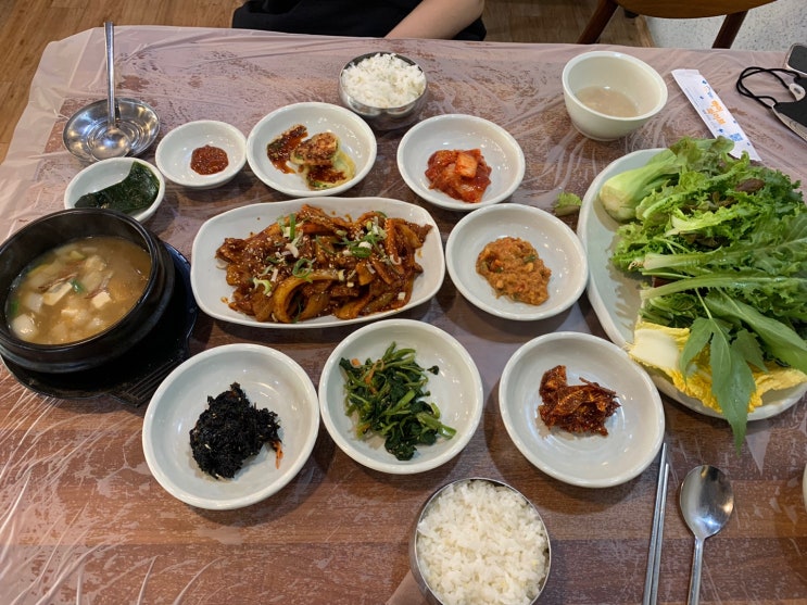  쌈밥의 정석 "장수쌈밥" 동래맛집 추천