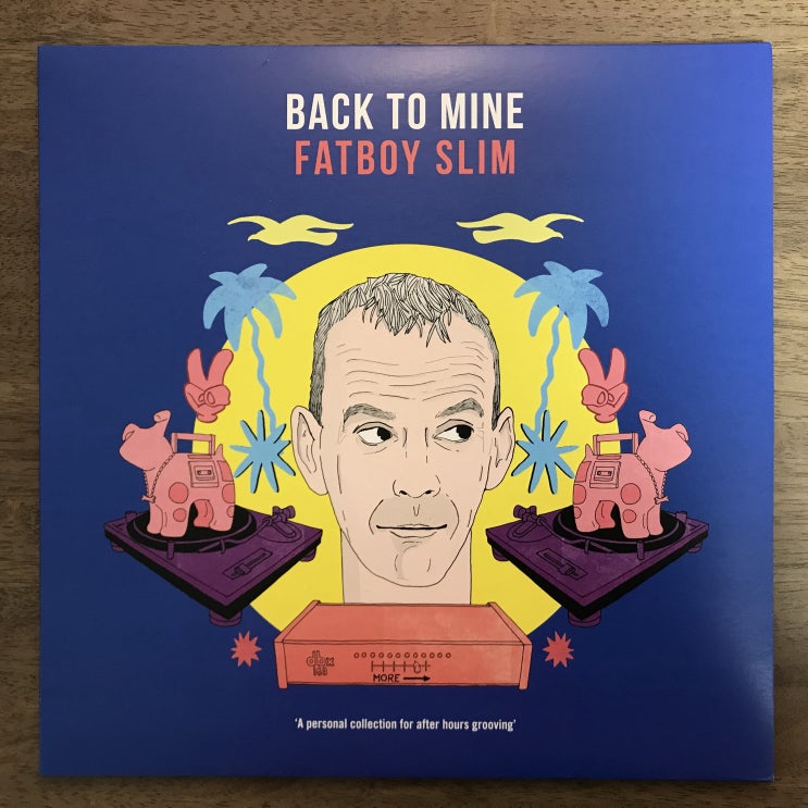  [LP, 엘피] Fatboy Slim – Back To Mine (Roughtrade 한정 Blue Azure 바이닐, 350장 한정)