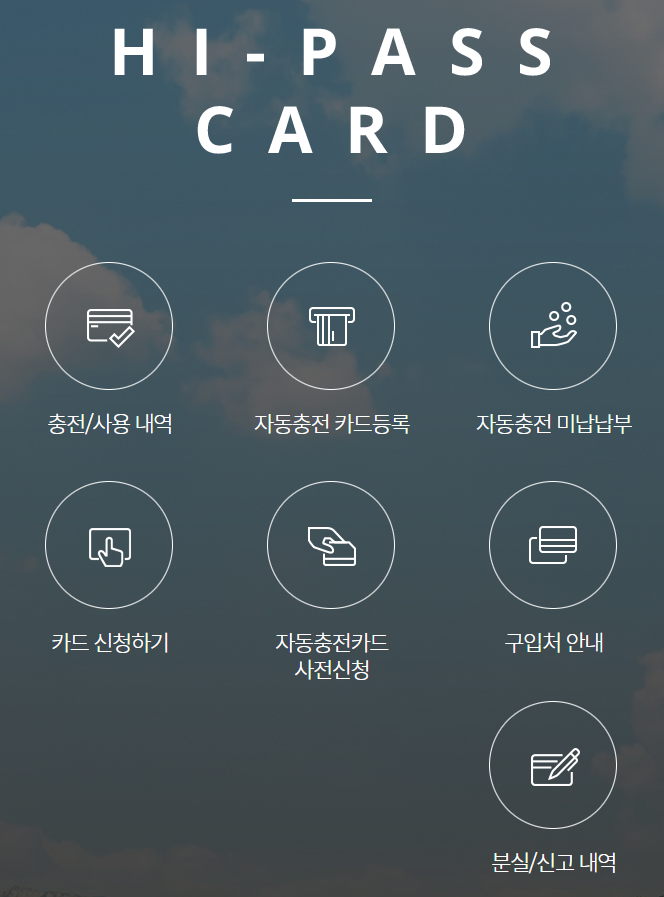하이패스 카드, 하이패스 단말기 인터넷으로 자가등록 하는 방법